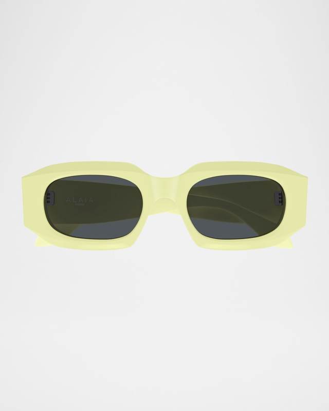 Acetate Rectangle Sunglasses